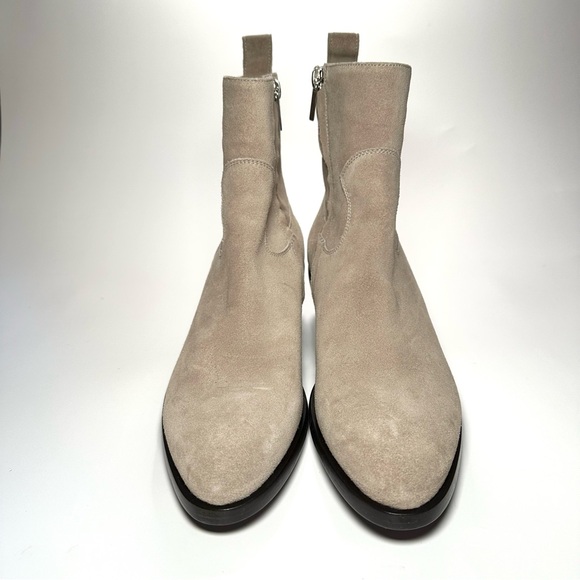 Jimmy Choo - Kaia K-Jessie Ankle Boots Beige Suede Size 38 or U.S. 8 New… - Picture 2 of 13